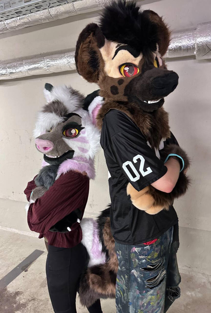 Premade fem and masc Hyenas